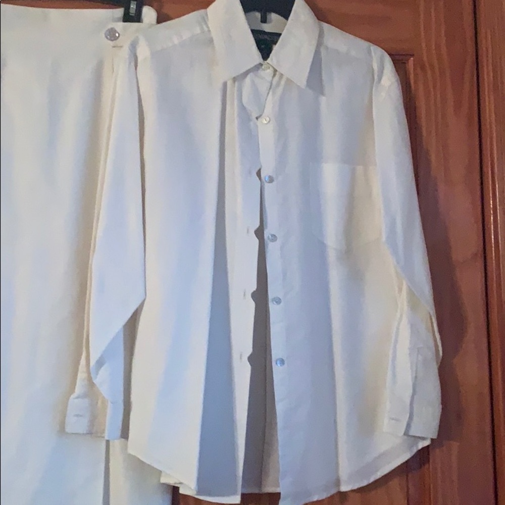 Bushwacker Women’s M Cream Linen Cotton Blouse